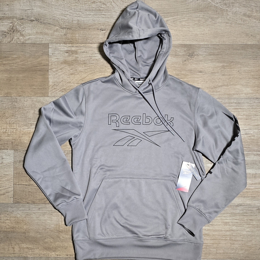 Reebok Silver Men's Hoodie